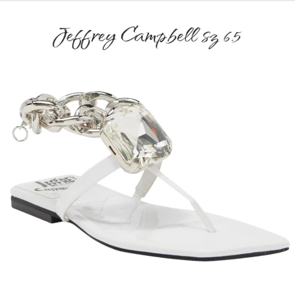 New Jeffrey Campbel Thong Sandals sz 6.5